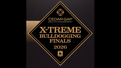 Cedar Gap Wealth Management X-treme Bulldogging Finals